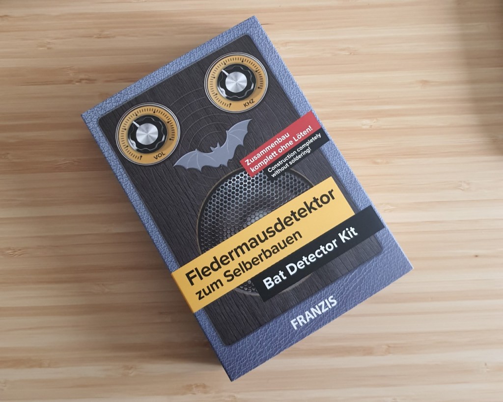 Bastelkit für einen Fledermausdetektor zum Selberbauen (© Cornelia Hebrank, 2024)