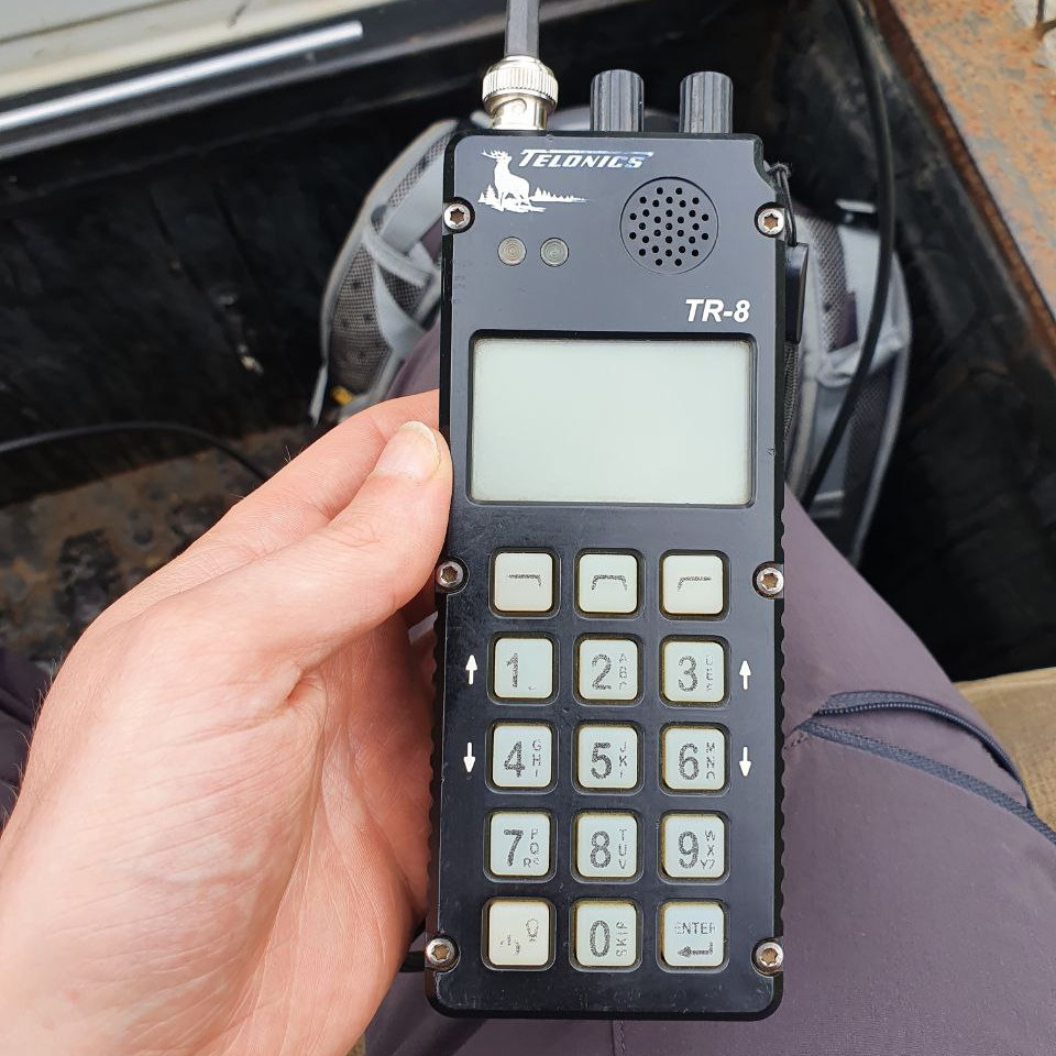 Empfängergerät für Radio-Telemetrie (© Sebastian Sperling, 2024)